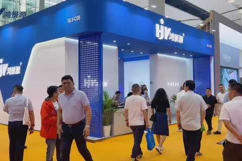 鸿景源参加2024中国广州国际家具生产设备及配料展览会（Interzum）